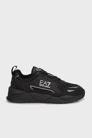 Ea7 Unisex Ayakkabı 7x000308 Af18447 Mc026 Siyah-gümüş Siyah-gümüş