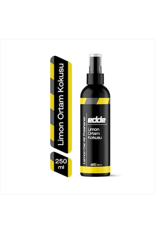 Edde Limon Kokulu Araba Araç Oto Ortam Kokusu Araç Içi Kokuları Oto Parfümü 250 Ml Oto Detailing 250ml