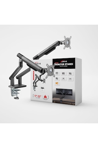 Xdrive MNT-49/C024 İkili Monitör Tutucu