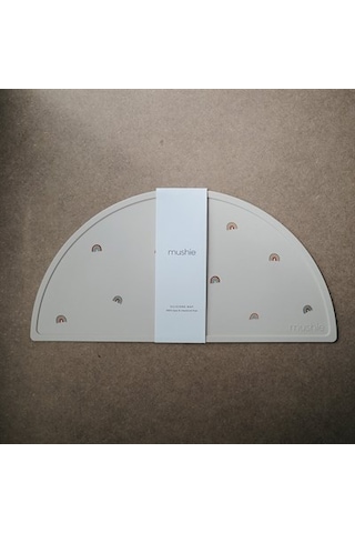 Mushie Silikon Mat - Rainbow