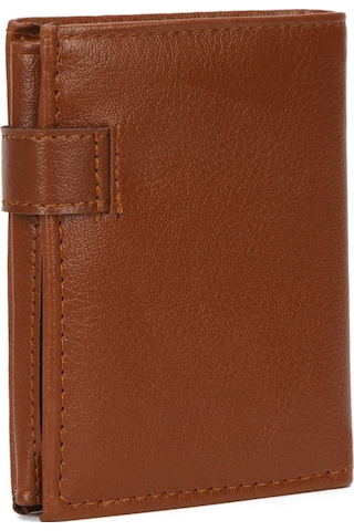 Tuldar Erkek Deri Bozuk Para Hazneli Kartlık Cüzdan 10x12cm Tul515 - Taba Taba