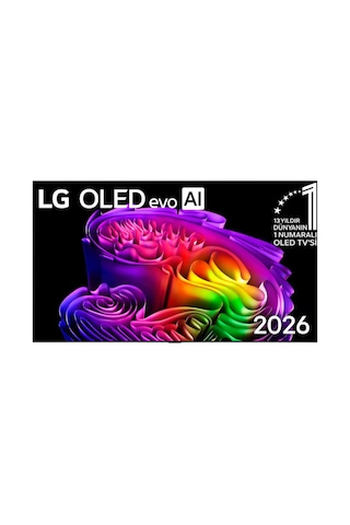 LG OLED83G64LW 83" 210 Ekran Galeri Tasarım 4K Smart 144Hz AI Sihirli Kumanda webOS26 OLED evo TV