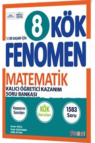 8. Sınıf Kök Matematik Soru Bankası Fenomen Yayınları