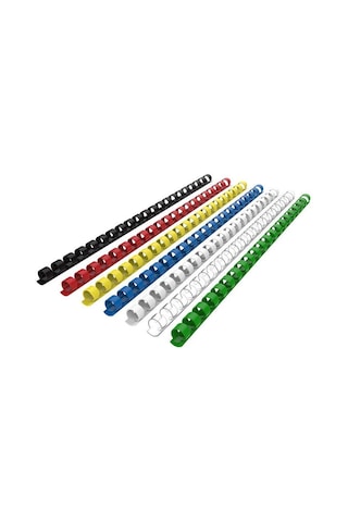 Lamiess 22 Mm Plastik Spiral Mavi 50'Li