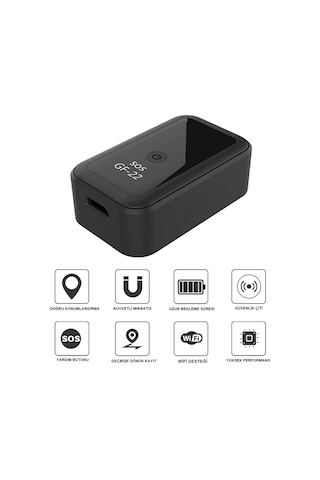 Secumore Gf022 Mini Araç-Hasta-Çocuk Takip Cihazı