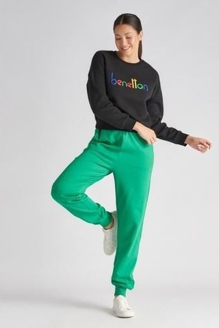 Benetton Bnt-w100-t Kadın Sweat Bnt-w100-t-r1534 Siyah