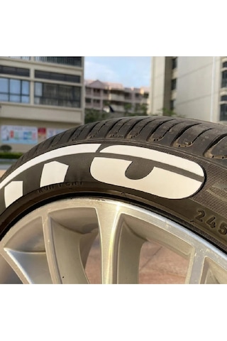 Lastik Yazısı / Araba Lastik Yazısı / Tire Text Nitto 8 Li Set + Yapıştırıcı+zımpara