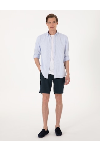 Pierre Cardin Erkek Lacivert Şort / Bermuda 50301780-vr033 Lacivert
