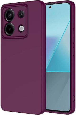 Xiaomi Redmi Note 13 Pro 5g Uyumlu Zore Mara Lansman Kılıf-koyu Mor Koyu Mor