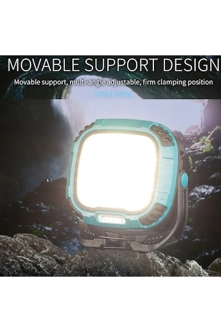 Tongxida Yeni Cob Work Ligtış Type-c Şarjlı Dış Aydınlatma Projektörü W892-1 Mavi Diğer