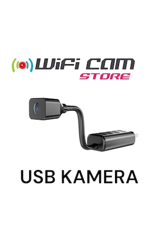 Mini Wifi Usb Kamera Esnek Tasarım Canlı İzleme Sd Karta Kayıt