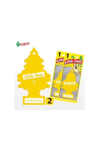 Oto Koku Little Trees Kağıt Koku Vanilya 2 Adet Vanillaroma