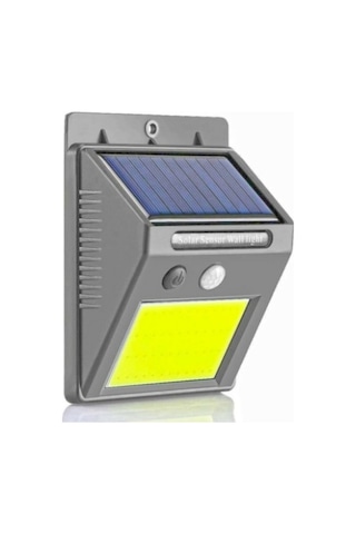 Hareket Sensörlü Solar 48 Led Bahçe Lambası - 9003205893232do