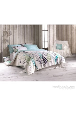 Issimo Home Greenwich Çift Kişilik Nevresim Takımı Mint