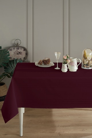 Elart Masa Örtüsü Dertsiz Dream 160x220 Cm Bordo Bordo