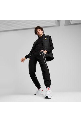 Puma Ferrari Race Mt7 Vest Erkek Ceket-siyah