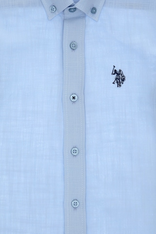 U.s. Polo Assn. Erkek Çocuk Açık Mavi Gömlek Kısa Kollu 50306567-vr003 Acık Mavı