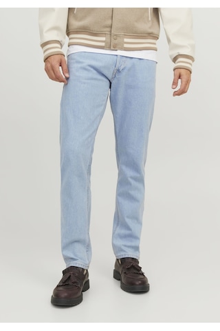 Jack & Jones Erkek Chris 738 Loose Fit Jean 12250231 Blue Denim