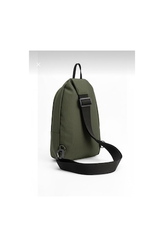 Goldline Avm Unisex Çok Bölmeli Çapraz Ayarlanabilir Askılı Göğüs Omuz Çantası Haki