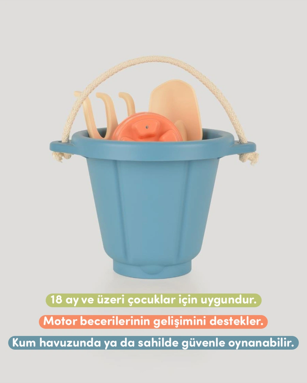 Lc Koyu Turkuaz Kum Ve Plaj Kova Oyun Seti
