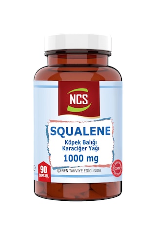 Ncs Squalene Köpek Balığı Yağı 1000 MG 90 Softgel