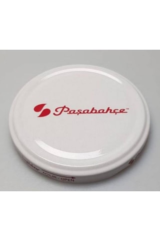 Paşabahçe Konserve Kavanoz Kapağı Metal Beyaz Silikonlu 100 Adet