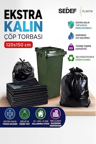 120x150 Çöp Ve Taşıma Torbası 3kg