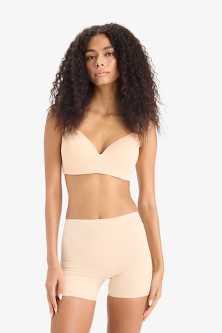 Defacto Fall in Love Yüksek Bel Boxer C3962AX25SP Bej