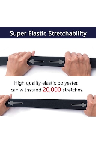 Evolite Outdoor Stretch Kemer 4Cm - Haki (526947146) Siyah