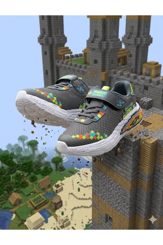 Mcdark Çocuk Spor Sararmaz Eva Taban Craft Sneaker-füme