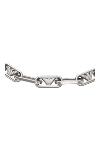 Emporio Armani Ajegs3249-040 Erkek Bileklik Metalik Gri