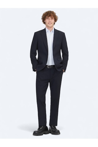 Kip Lacivert Mikro Modern Fit Takım Elbise Lacivert