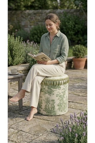 Toile Verde Puf Sarı