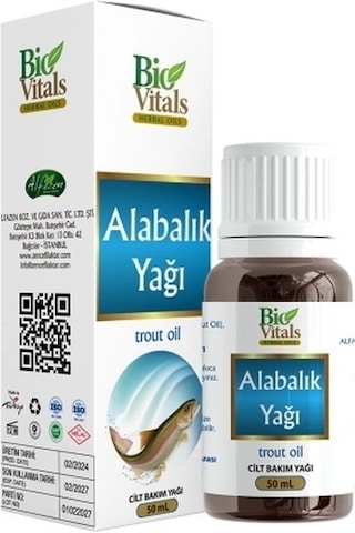 Bio Vitals Alabalık Yağı 3 x 50 ML