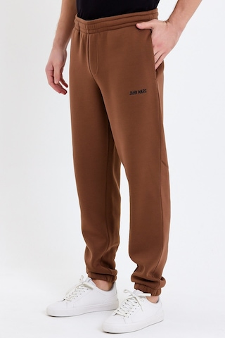 JAHR MARC Kahverengi Oversize Erkek Eşofman Altı Kahverengi