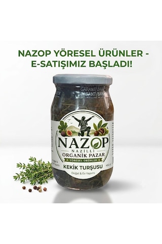 Ev Yapımı Dağ Kekiği Turşusu - 450 Gr