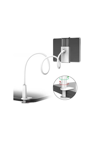 Kilifone - Tablet Telefon Tutucu Masaüstü Ms-01 - Siyah - T12941 Siyah