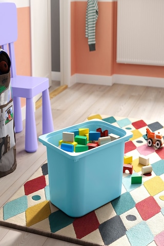 Ikea Açık Mavi Pratik Saklama Kutusu 42x30x23 Cm Oyuncak Düzenleyici Çocuk Odası