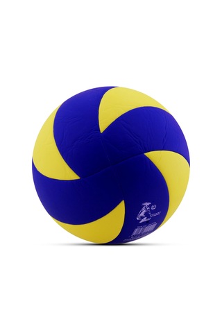 Voleybol Topu Swirl Soft Touch Yapıştırma Yumuşak Yüzey 8 Panel 5 Numara Kırmızı Sarı