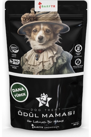Dana Yürek Atıştırmalık Ödül Maması 80 Gr Köpekler İçin-63