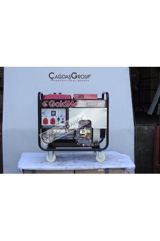 Goldmoto Gm7.5Dj Dizel Marşlı Jeneratör 7.5 Kw Monofaze