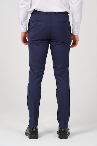Slim Fit Erkek Kumaş Pantolon İndigo