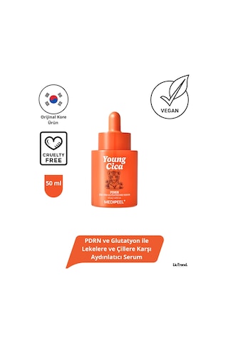 Medipeel Young Cica Pdrn Glutathione Serum 50 Ml Pdrn Ve Glutatyon İle Aydınlatıcı Serum