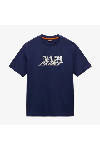 Napapijri S-lodestar Erkek Lacivert T-shirt Np0a4fgyb2q1 2800284
