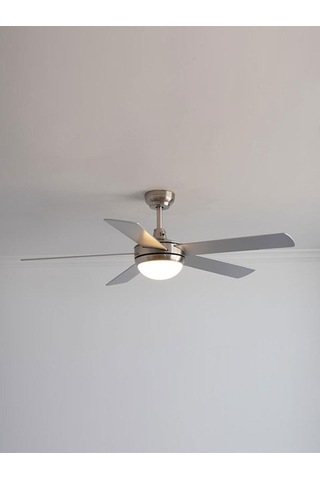 Woox İleri Geri Fonksiyonlu 5 Kanatlı Fan Ve Işıklı Uzaktan Kumandalı Tavan Vantilatörü Gri