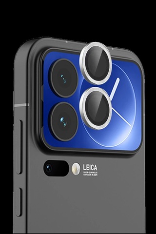 Xiaomi Mi 17 Pro Uyumlu Raze Metal Kamera Lens - Gümüş Renkli
