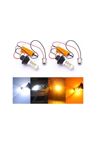 Far içi 1156 Drl LED Sinyalli Gündüz Ledi