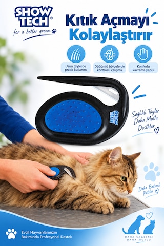 Showtech Kedi Köpek Düğüm, Kıtık Ve Keçe Kesici De-matting Aparatı