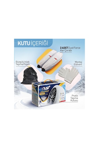 NKT GROUP  Araç Lastiği Kar Çorabı Yüksek Kalite Kırmızı Group-6