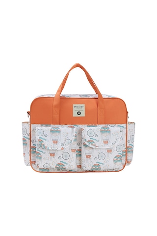 Jeehugo Toksik Olmayan Sulu Dayanıklı Çanta: Anne Bebek Çantası, Çapraz Çantası, El Çantası, Doğum Hazırlık Çantası - Sevimli Tilki Desenli Toplu Satış Çok Renkli